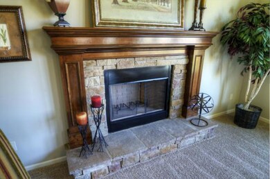 Beautiful fireplace!