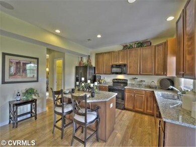 Kitchen - Sample photo from Ryan Homes picture lib