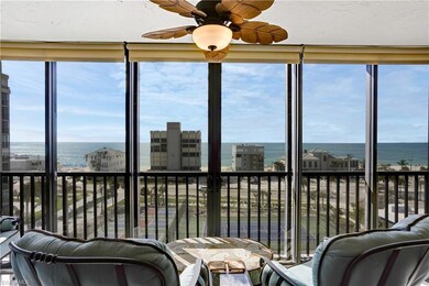 Beautiful Gulf Views from your screened/glassed in balcony!