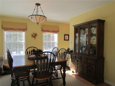Nice size formal dining room.