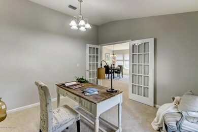 OFFICE WITH FRENCH DOORS