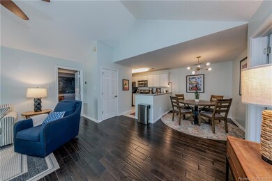 Open space to the dining area, living area and the kitchen.