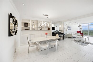 Dining and living zones