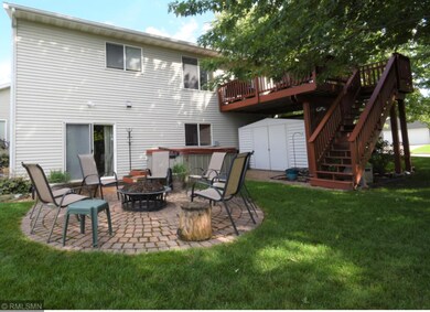 Fantastic Paver Patio Area with Easy Access From t