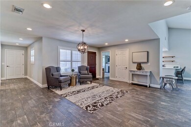 Entry area could also work as a living room.