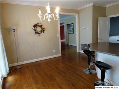 Eating area in kitchen.
