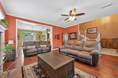 Another view of the large family room.