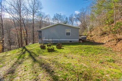 Side Yard with Garden Areas & Trail Head