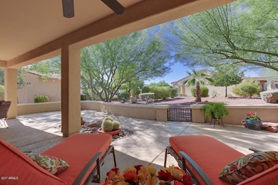 Extended back patio