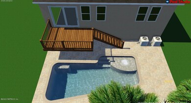 Mock up for a pool