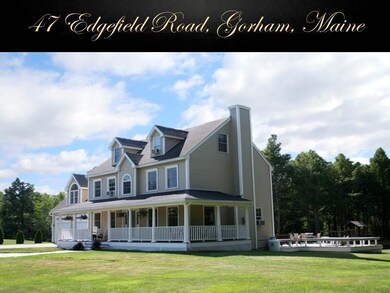 Side view of home and spacious back...