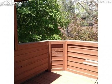 great deck off living area