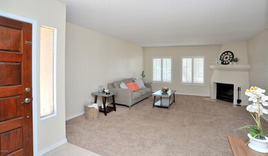 Foyer to the living room