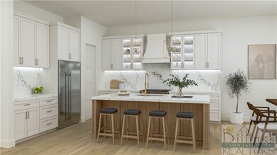 Kitchen rendering virtual/simulated some options i