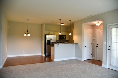 Dining, Kitchen and Entryway