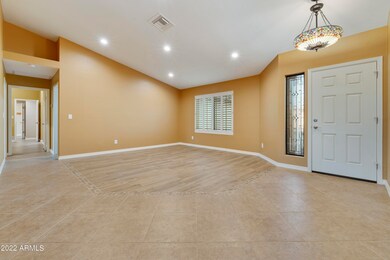 Tile flooring throughout