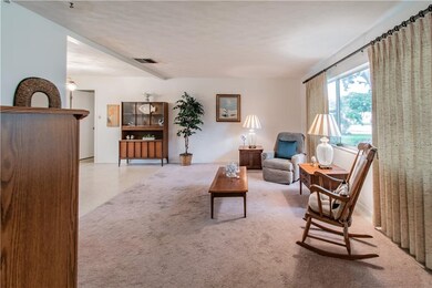 Living Room with Terrazzo Floors