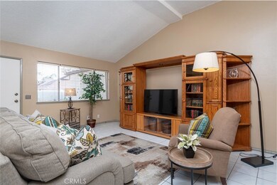 Step into the living area.