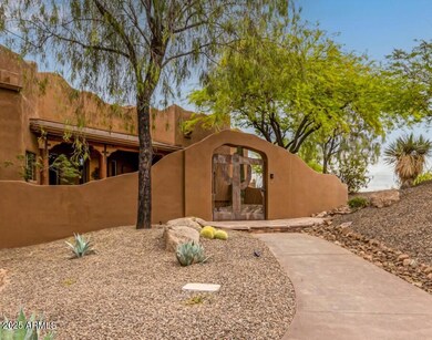 Private courtyard entrance