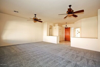 living room from entrace to family room