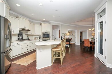 Kitchen looking toward dining room