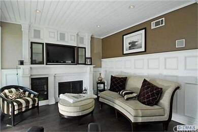 Custom fireplace treatment, wainscoting to 5' 6' a