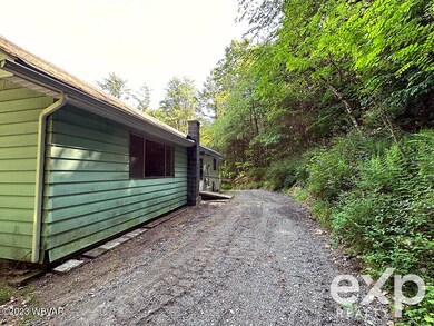 Back Entrance Side of House