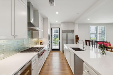 Kitchen featuring sink, appliances with stainless 