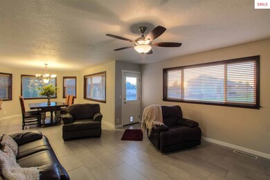 Open floor plan for large living space