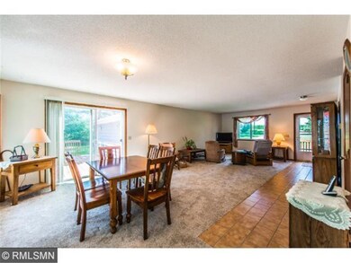 Dining area is conveniently located right next to 