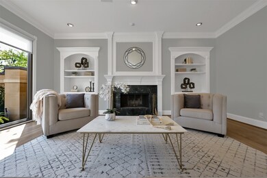 LIVING ROOM: Recently refinished hardwoods, pictur