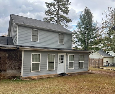 Rear view of property