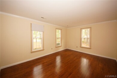 Living room with plenty of natural light and newly
