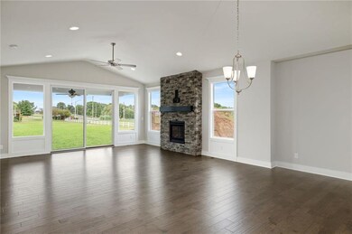 Great room and dining *Photo from a prior model
