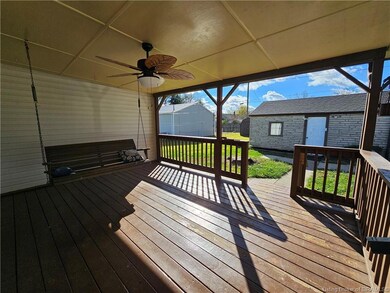 Covered Back Deck