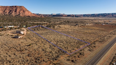 Drone / aerial view featuring a mountain view