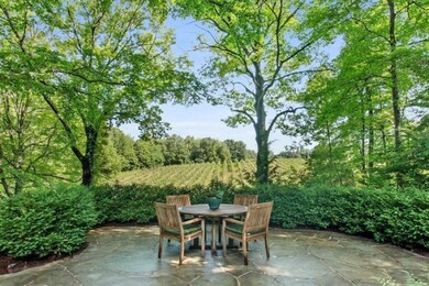Front yard view of vineyards