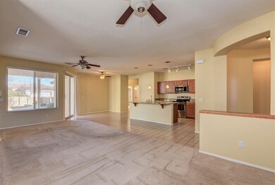 Living Room, Kitchen, Dining