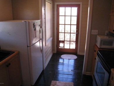 Kitchen back door