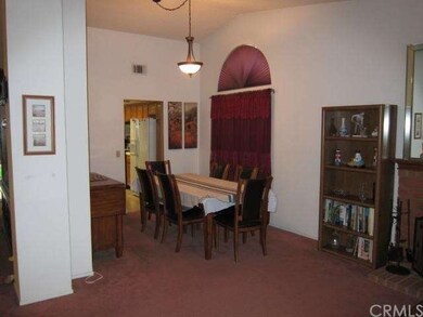 Separate large dining room located near kitchen an