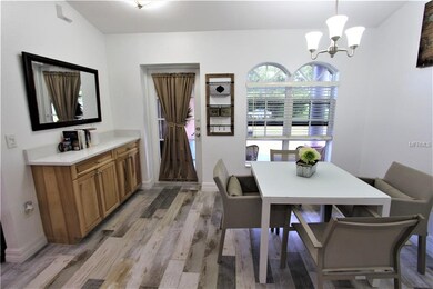 Dining Area with Built In Buffet