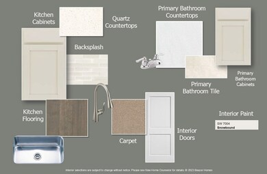 Rainier Interior Design Selections