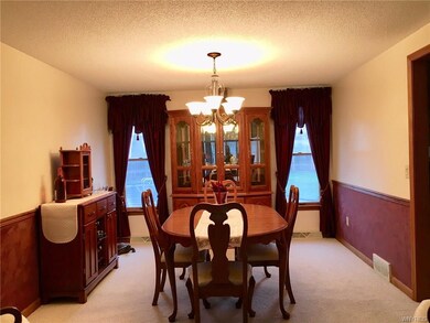 View of Dining room from Living room