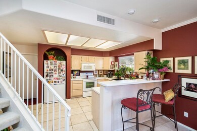 Kitchen and Stairs