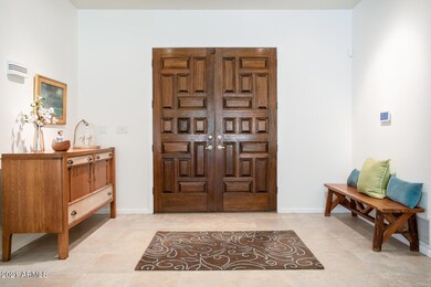 Custom doors and high ceilings