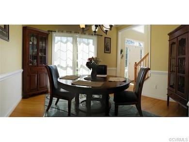 Dining Room - 118 X 116, with hardwood floor, two 