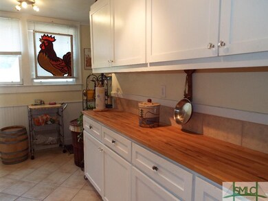 Kitchen View 2-- Side entry door to right of Roost