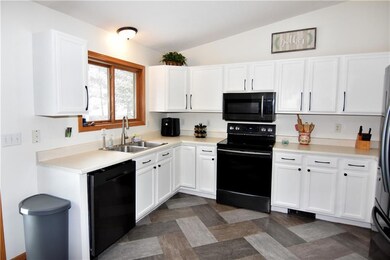 A warm white kitchen welcomes you!