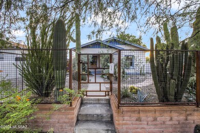 Front with gate