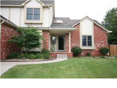 Lush landscaping